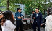 손영준 노원구의장, 중계동 학생 귀갓길 우범지대 점검