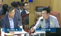 김준성 서울시의원, 중랑천 보행교량 공사 지연에 사업비 감액 
